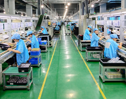 壹定发业绩再立异高，，5000m²自动化智能新车间顺遂投产